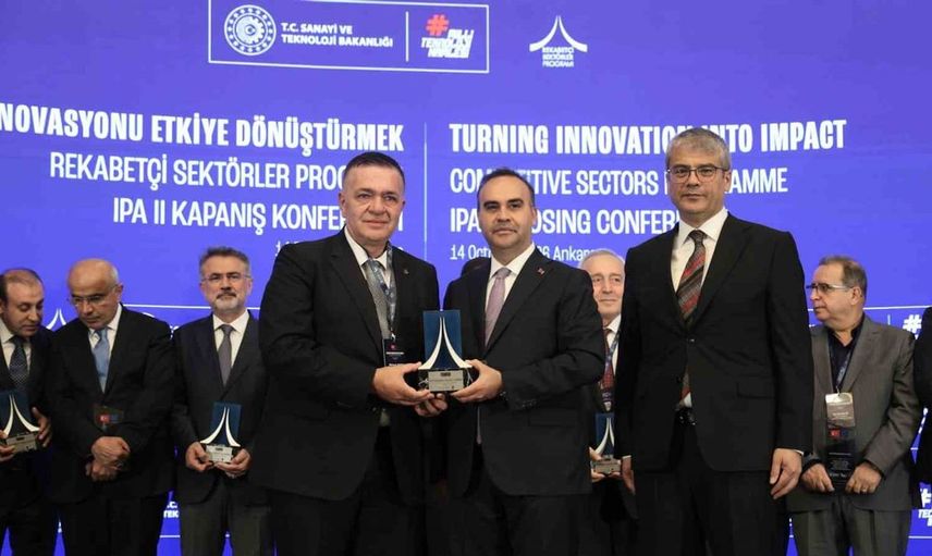 Gaziantep Ticaret Borsası'na teknolojik yatırımı için ödül