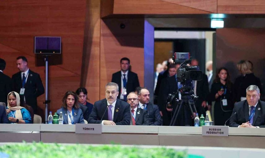 Bakan Fidan Bakü’deki CICA Zirvesi’nde konuştu: "İsrail zulmüne karşı Filistin'in yanındayız"