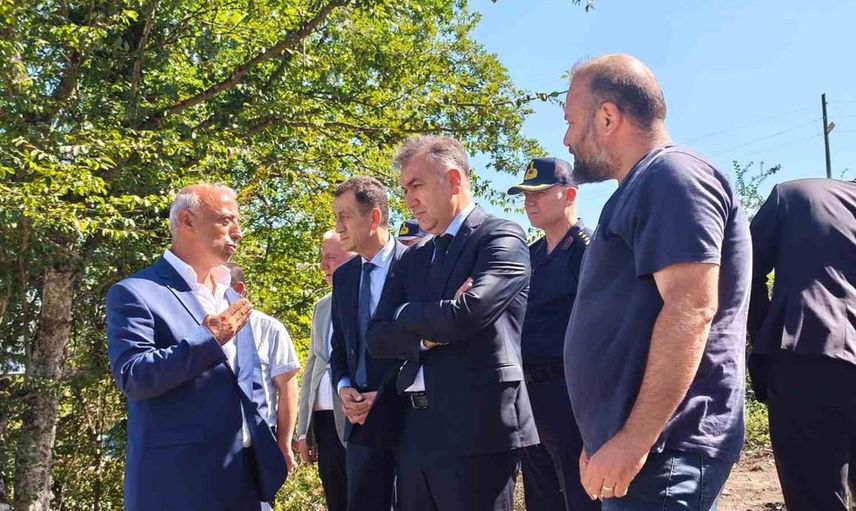 Vali çağatay, yenice'de konut ve doğa projelerini inceledi