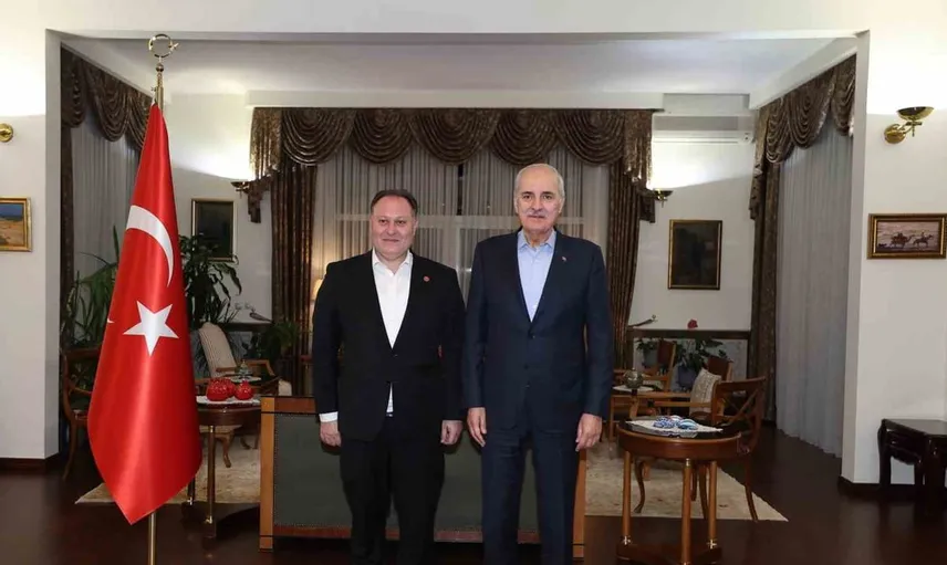 Kurtulmuş ve Öztürkler, Kırgızistan'da önemli bir buluşma gerçekleştirdi