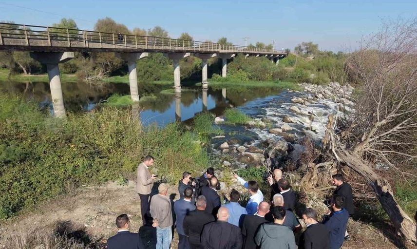 Bursa'da tarımsal faaliyetler için kritik inceleme: Biba, Çeltikçi Köprüsü'nü inceledi