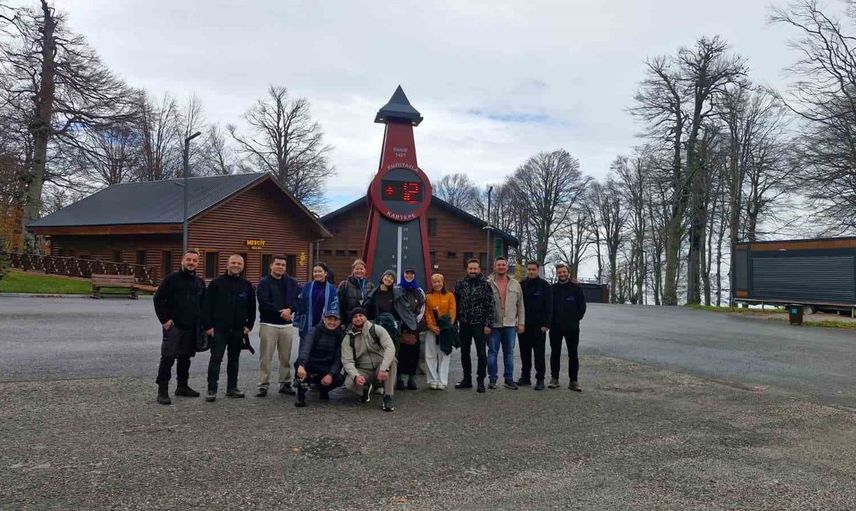 Kazak sosyal medya fenomenleri Kocaeli'nin turizm potansiyelini keşfe çıktı