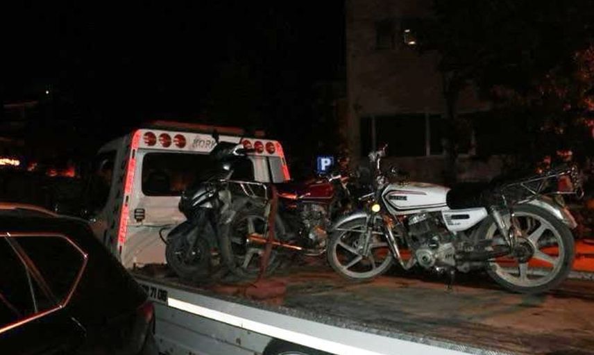 Çumra'da motosiklet denetimi ile trafikte disiplin sağlandı