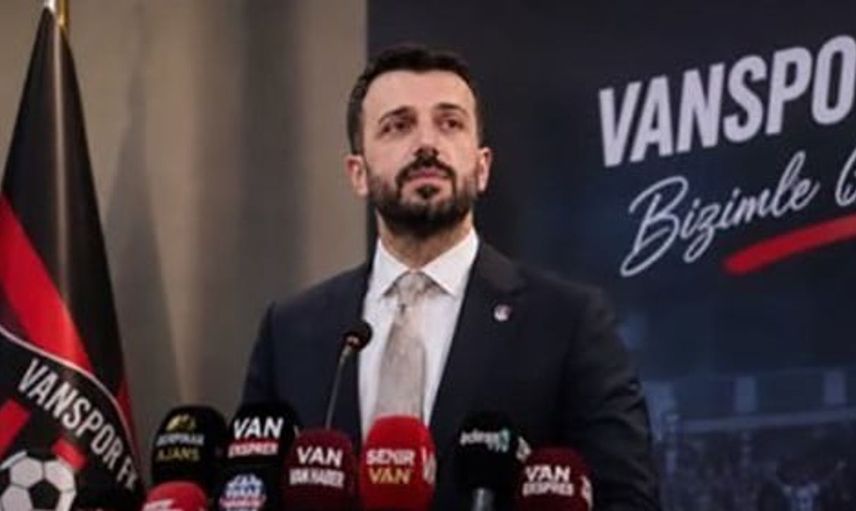 Vanspor FK Başkanı'nın bahis soruşturmasıyla ilgili açıklaması