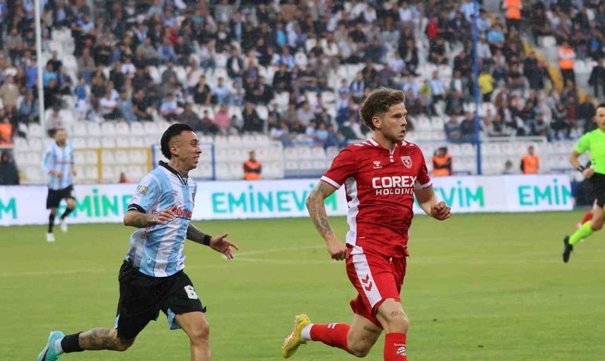 Erzurumspor, Samsunspor'u ilk yarıda zorladı: 1-0