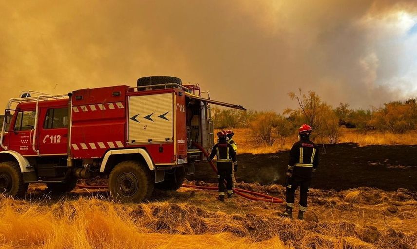 İspanya'daki orman yangınlarında 25 bin hektarlık alan kül oldu