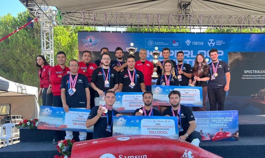 Samsun Üniversitesi, TEKNOFEST'te başarılarına 12 ödül daha ekledi