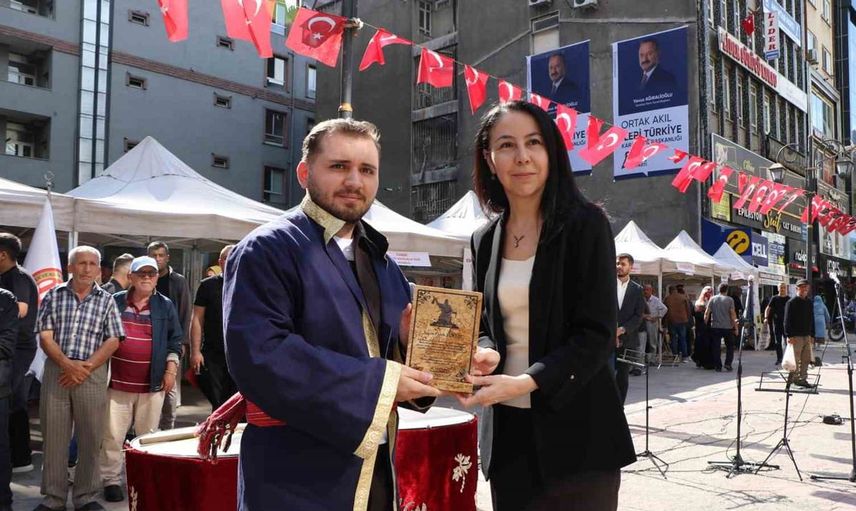 Ahilik Haftası'nda Karabük'te geleneksel mehter takımı coşkusu