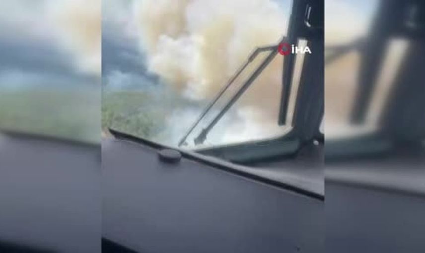 Beşkonak'ta orman yangını: Ekipler müdahale için seferber oldu