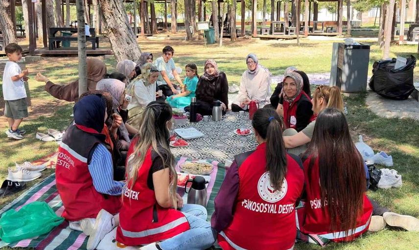 Besni’de SED aileleri ve çocuklar kahvaltı etkinliğinde buluştu