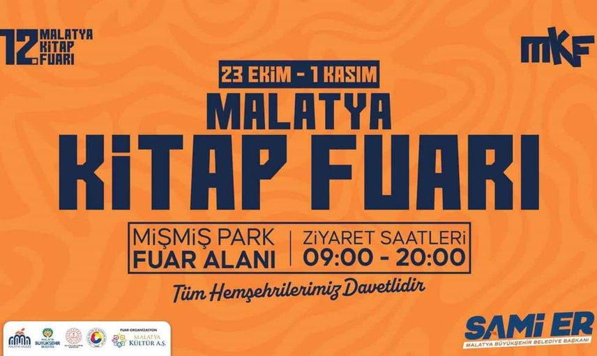 Malatya kitap fuarı kapılarını açmaya hazırlanıyor