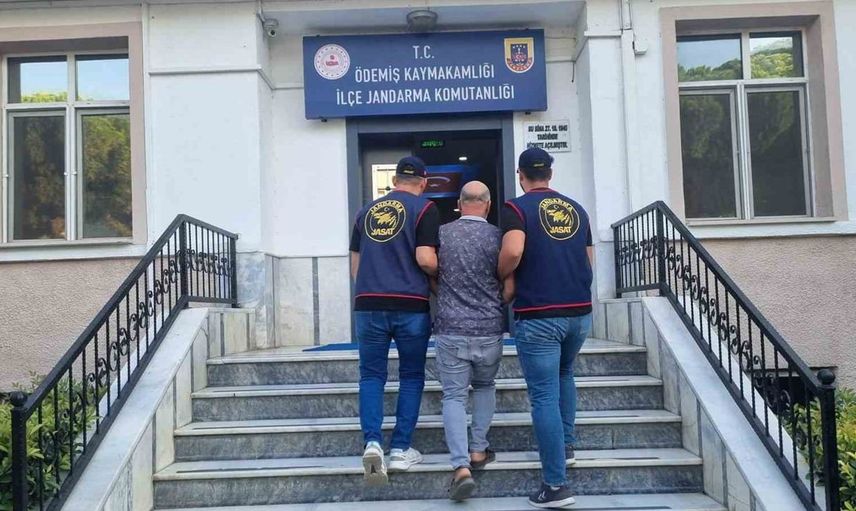 4 yıldır aranan hapis cezası sahibi Ödemiş'te yakalandı