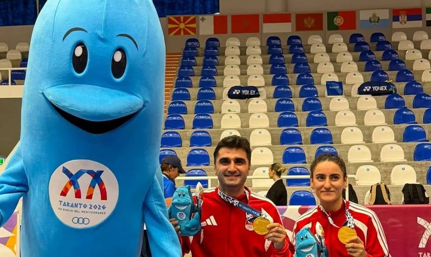 Erzincanlı badmintoncular tarihi başarıya imza attı