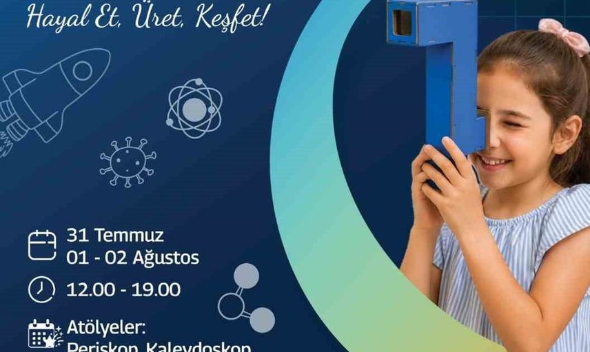 TÜBİTAK Bilim Her Yerde çocuk şenliği’nin yeni durağı Forum Erzurum