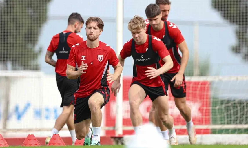Samsunspor'un Kasımpaşa maçı hazırlıkları tam gaz devam ediyor