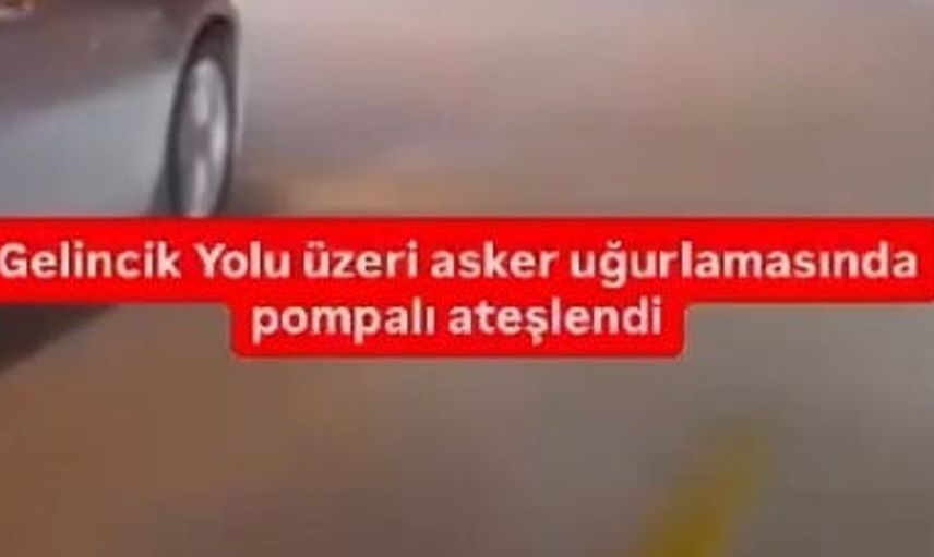 Asker eğlencesinde havaya ateş eden kişiye para cezası ve adli işlem