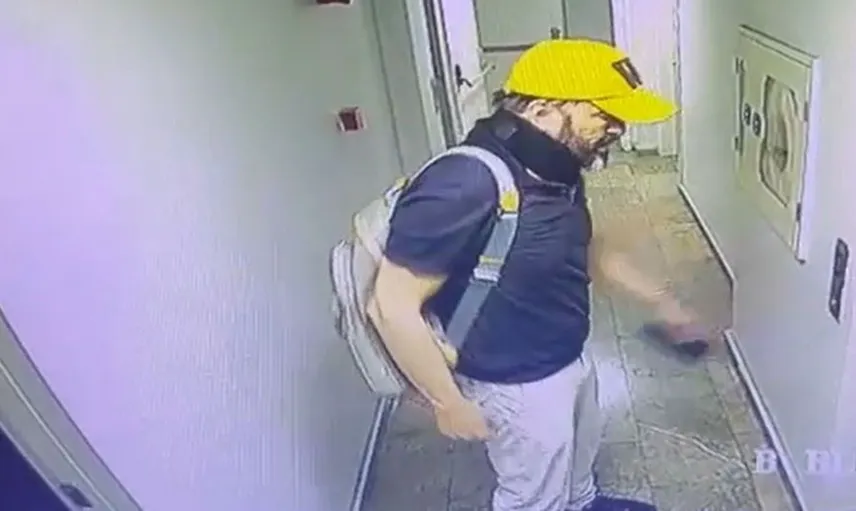 Serhat Kılıç’ın apartmanında son anları görüntülendi