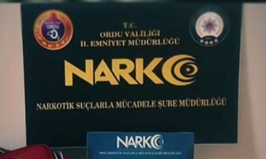 Ordu'da uyuşturucu operasyonu: İran uyruklu 2 şüpheli tutuklandı