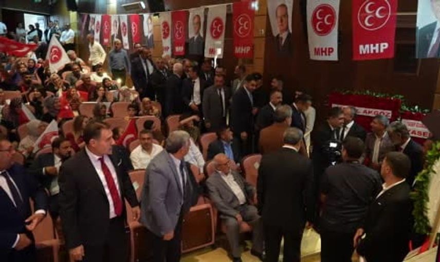 MHP Iğdır İl Başkanlığı kongresinde Hüseyin Ateş göreve yeniden başladı