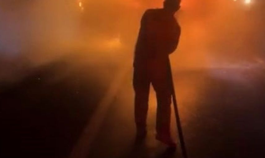 Bolu ekibi, Balıkesir'deki yangına giderken Bursa'da yangın söndürdü