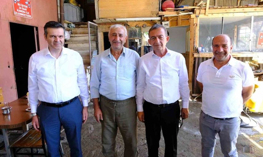 Başkan Tanoğlu, esnaf ve sanayicinin taleplerini dinledi