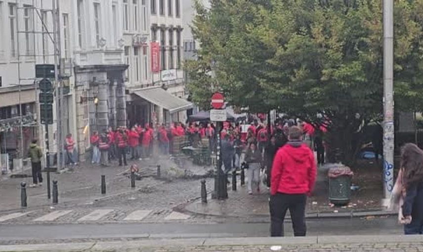 Brüksel'deki protestolar büyük yankı buldu: 110 kişi gözaltına alındı