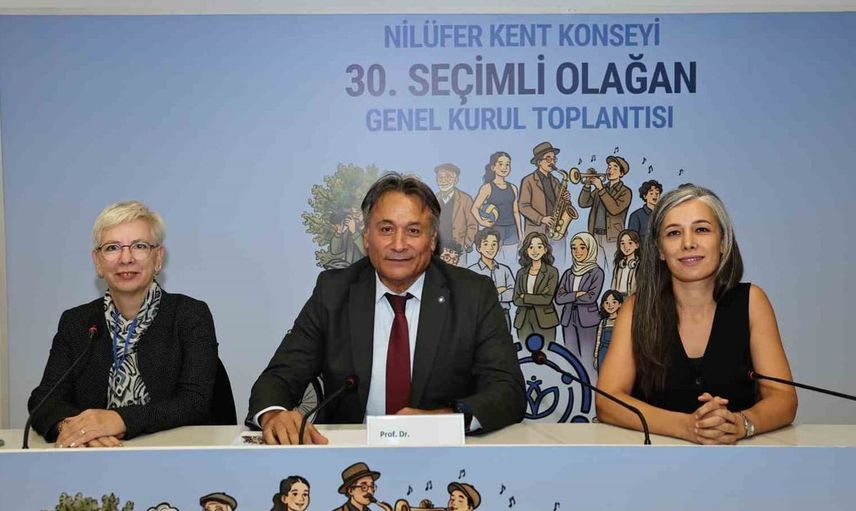 Mustafa Berkay Aydın, nilüfer kent konseyi başkanlığını sürdürüyor