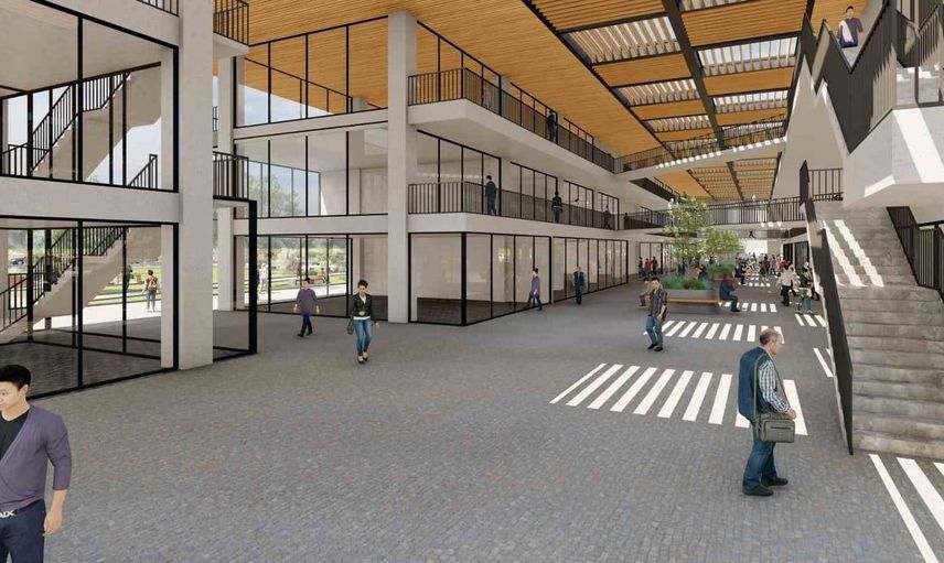 Yenişehir'de Osmangazi Millet Bahçesi için katılımcı proje önerisi: Otopark ve modern çarşı