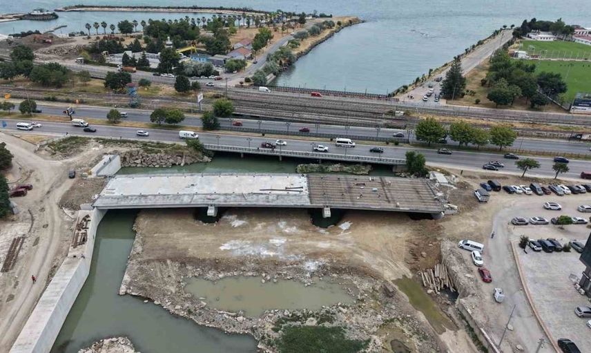 Samsun'da 5,1 milyar TL'lik Mert Irmağı Islah Projesi'nde fiziki gerçekleşme yüzde 50'yi geçti
