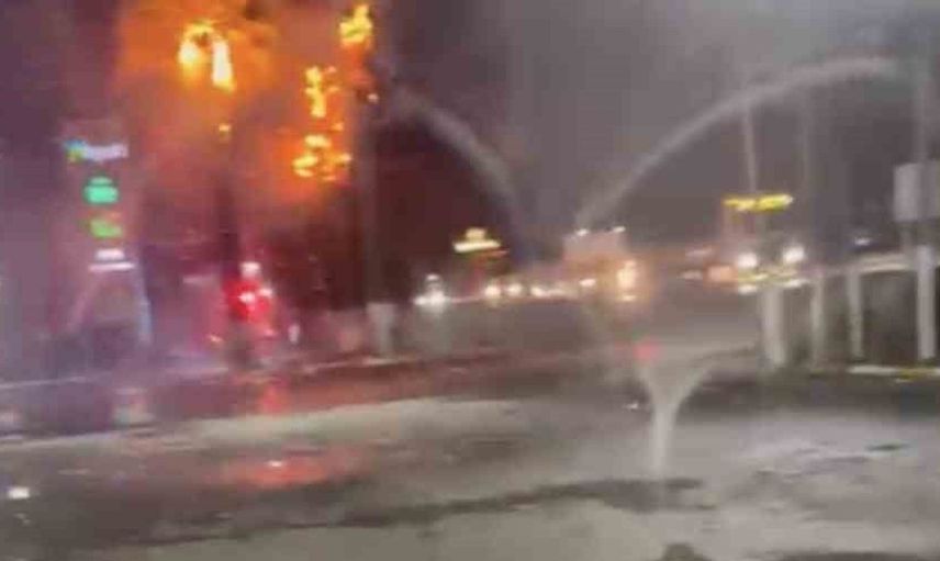 Ayvalık'taki fabrika arazisinde korkutan yangın: Ekipler zamanında müdahale etti