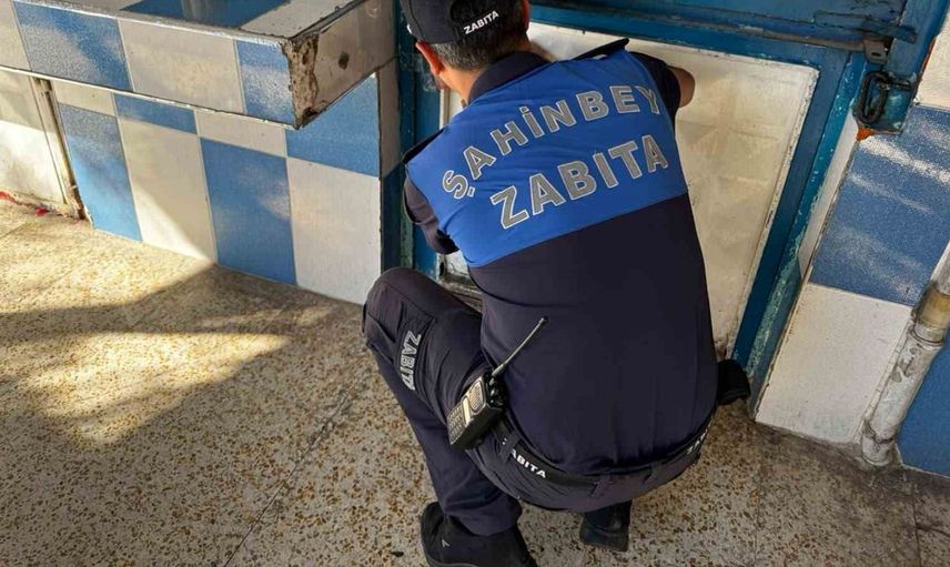 Şahinbey'de hijyen ihlaline 7 gün kapatma cezası uygulandı