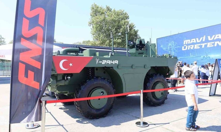 Yeni nesil insansız amfibi araç tanıtıldı: İ-ZAHA sahada devrim yaratacak