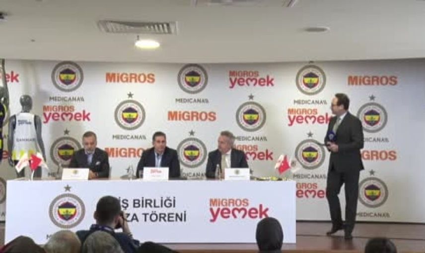 Fenerbahçe ve Migros Yemek arasındaki sponsorluk anlaşması bir yıl daha uzatıldı