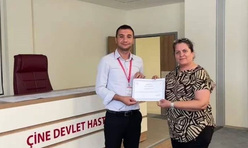 Çine devlet hastanesi'nde emzirme eğitim programı tamamlandı