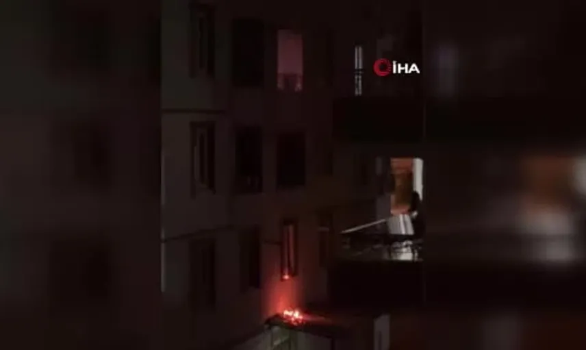 Siirt’teki apartmanda çıkan yangın, itfaiyenin müdahalesiyle kontrol altına alındı
