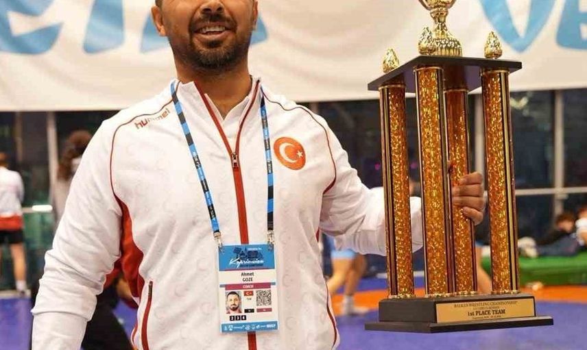Manisalı güreşçi uluslararası arenada zaferini ilan etti
