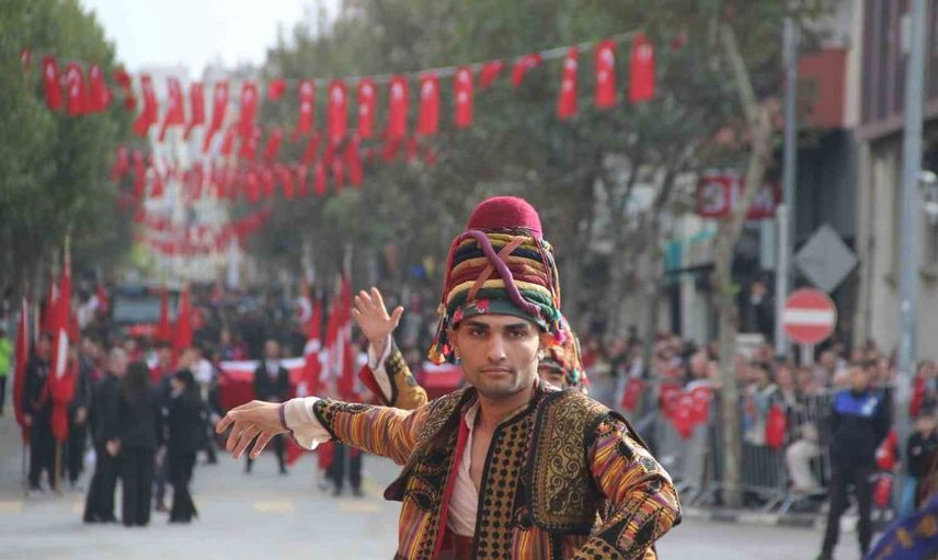 Cumhuriyet coşkusunu jandarma komandoları artırdı