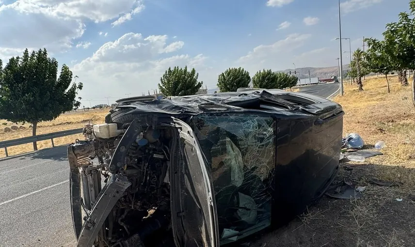 Cizre'de meydana gelen trafik kazasında sürücü yaralandı