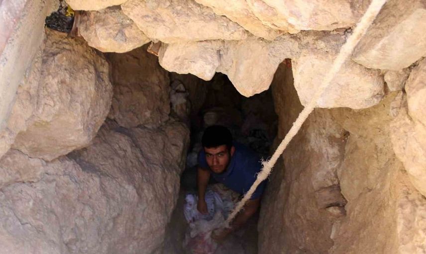 Doğal soğuk hava deposu: Erzincan'daki buz mağaraları peynirleri koruyor