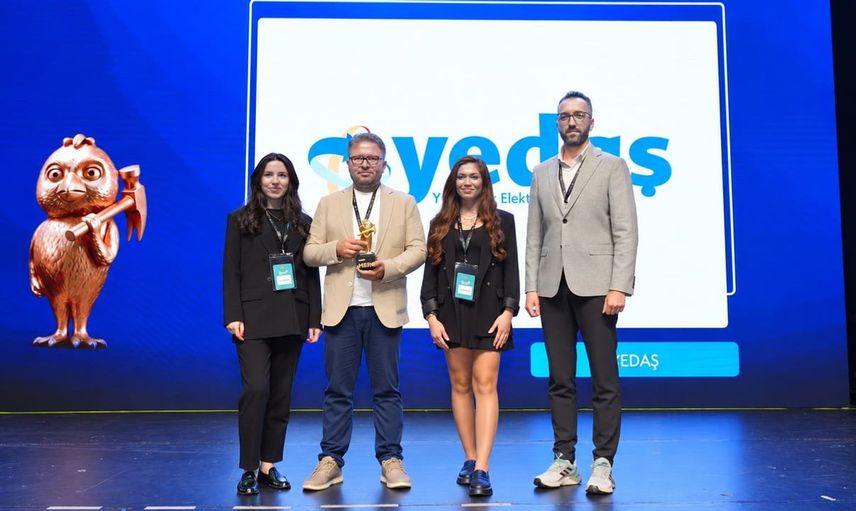Yedaş, sosyal sorumluluk projeleriyle ödül kazandı