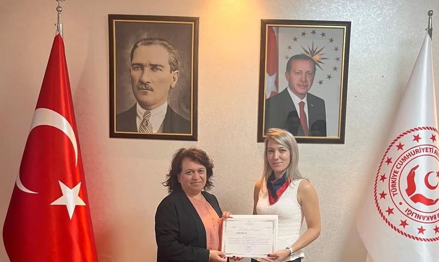 Bilecik'te başarılı personele teşekkür belgesi verildi