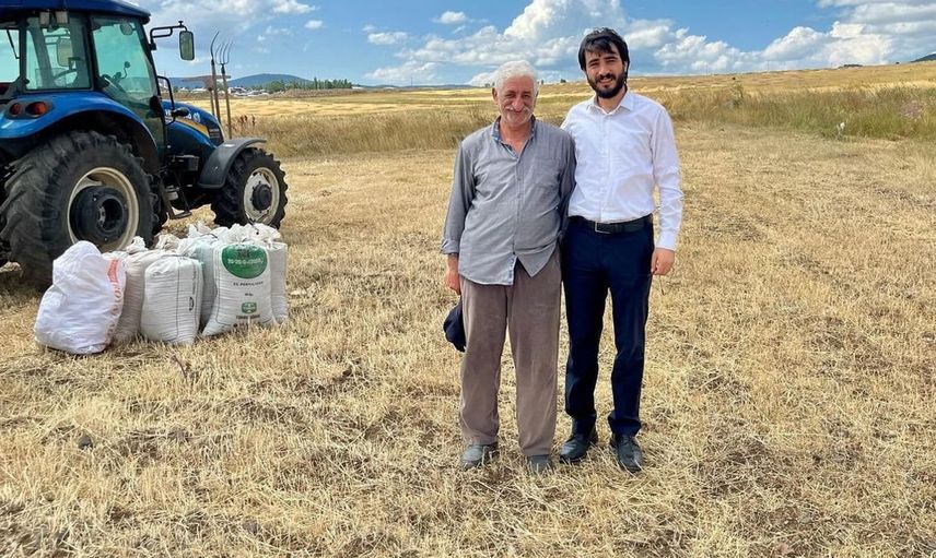 Sarıkamış müftüsü çiftçilerle bir araya geldi