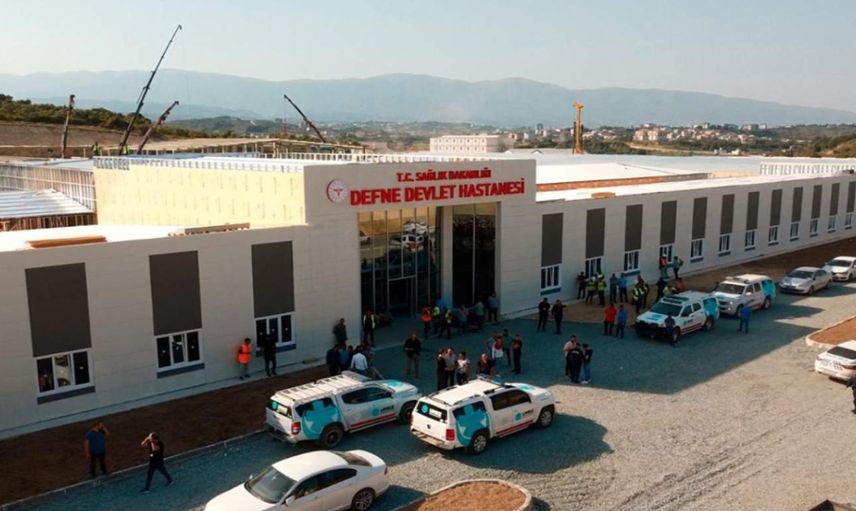 60 günde tamamlanmıştı: Defne Devlet Hastanesi hizmete açılıyor