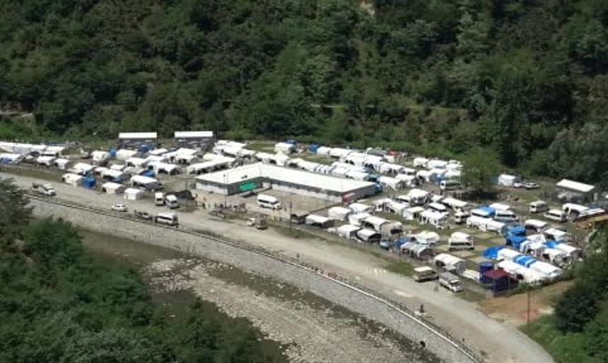 Mevsimlik tarım işçileri fındık hasadı için Ordu'da