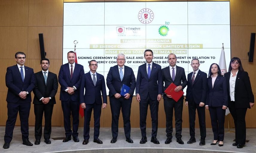 TPAO, BP Kerkük şirketinin yüzde 15 hissesini satın aldı