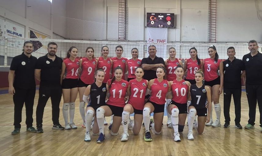 Turgutlu voleybol takımı liderlik koltuğuna oturdu, basketbol takımı ise zorlandı