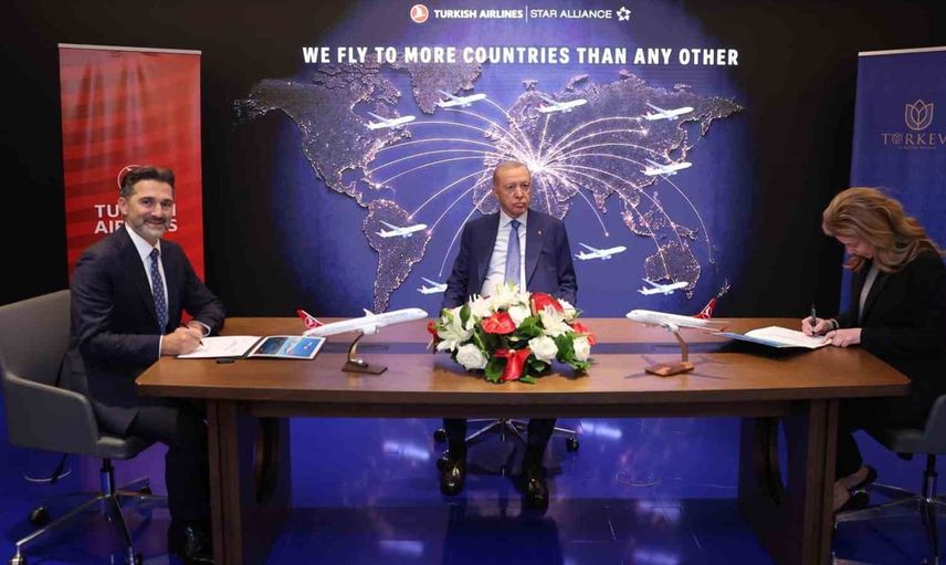 Türk Hava Yolları, Boeing ile 150 uçak siparişi anlaşması imzaladı