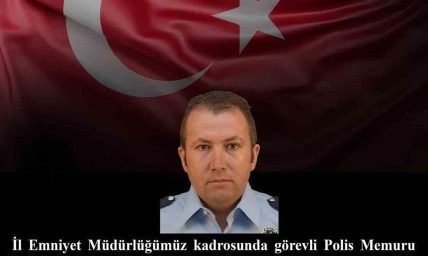 Kayseri'de polis memuru serkan duru hastanede hayatını kaybetti