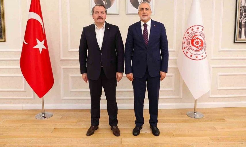 Bakan Işıkhan ve Yalçın, kamu görevlileri için kritik konuları görüştü