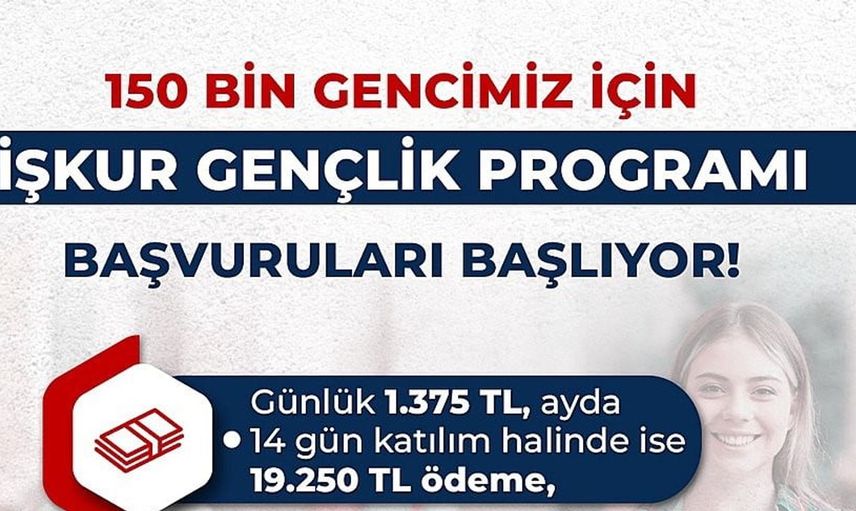 İŞKUR gençlik programı için yeni dönem başvuruları başlıyor
